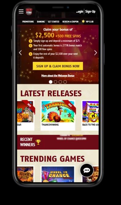 Red Stag Casino Mobile